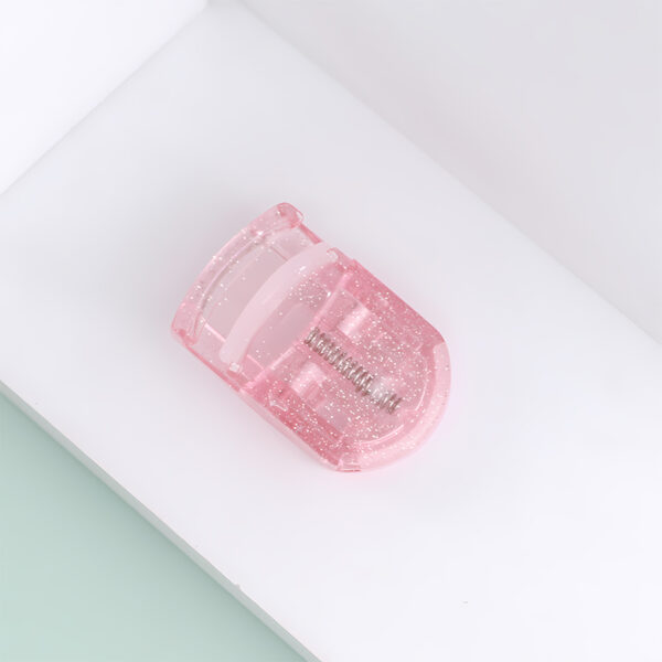 Sparkling Pink Plastic Eyelash Curler | Beginner-Friendly Design, Effortless Lash Curl in Seconds! - Image 6
