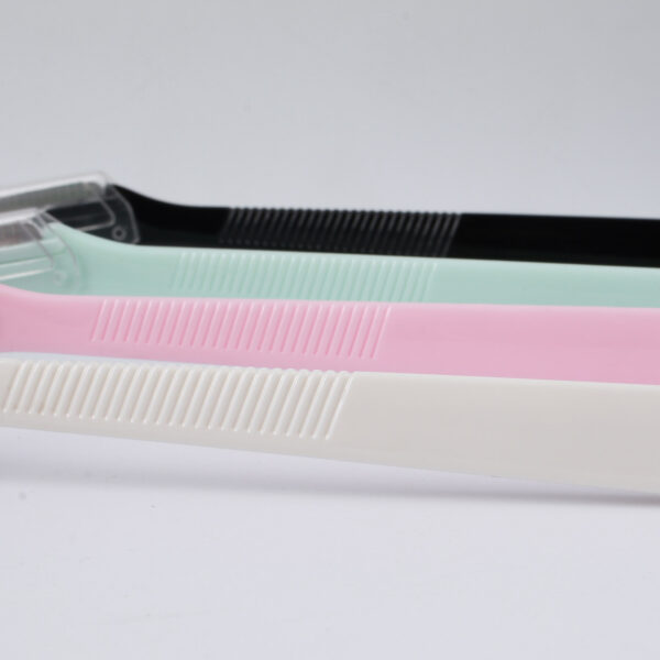 Precision Brow Shaper Kit | Multi-Color Safety Razor w/Surgical Steel Blades & Anti-Cut Shield, Beginner-Friendly Microblading Effect - Image 5