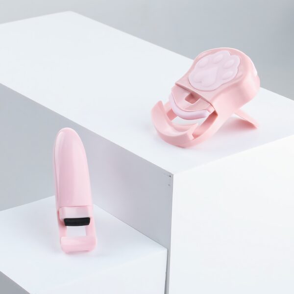 Cat Paw Pink Eyelash Curler Set - Image 6