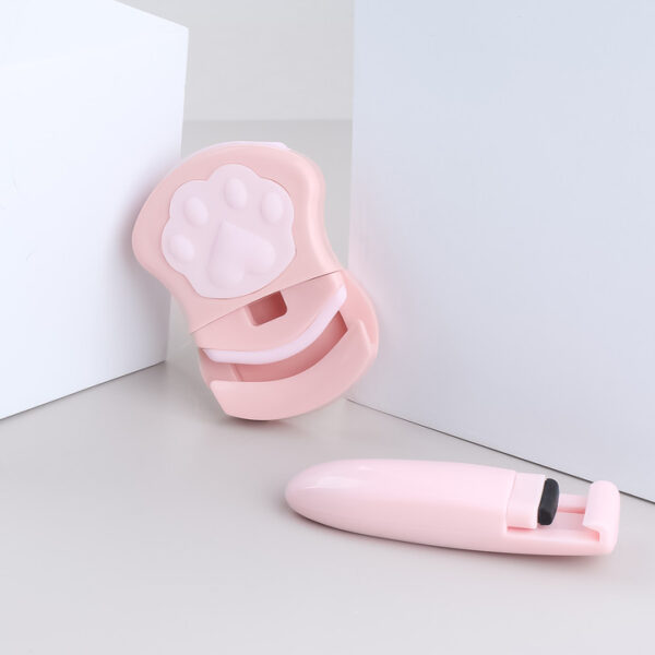 Cat Paw Pink Eyelash Curler Set - Image 7