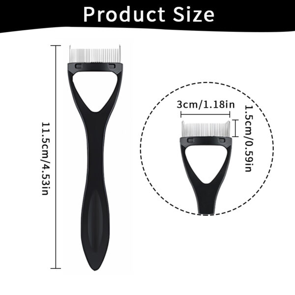 Arc Steel Needle Eyelash Comb - Image 5