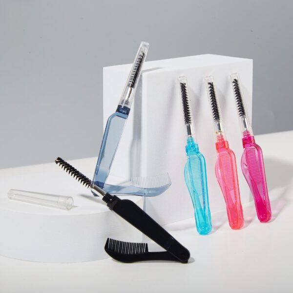 Multi-Colored Portable Dual-Ended Eyelash Brushes & Combs – Craft Defined Lash Looks