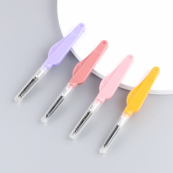 Colorful Dual-Ended Eyelash Magic Tool | Brush & Comb for Curled, Delicate Eye Makeup - Image 2