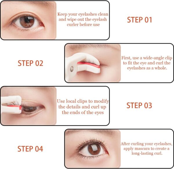 Colorful Portable Eyelash Curler - A Must-Have For Beauty, Easily Create Curled Eyelashes - Image 8