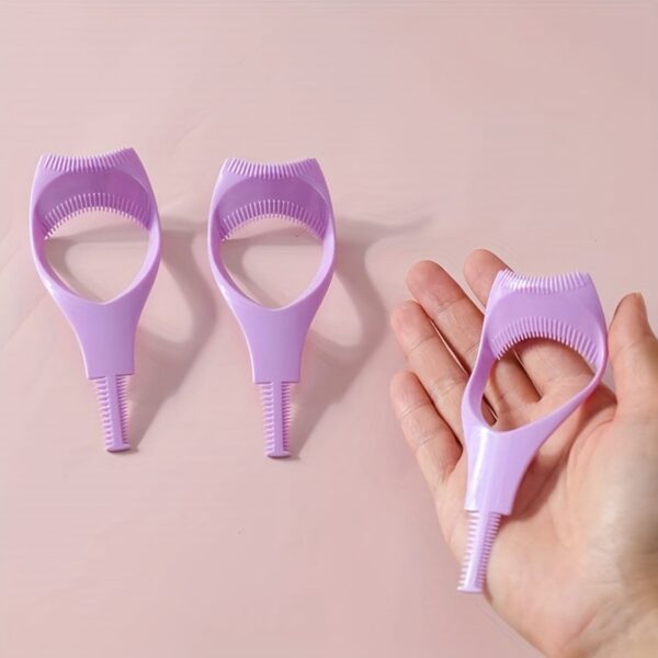 Purple Eyelash Assistant - Anti-Staining Combing, Precise And Charming Eye Makeup - Image 2