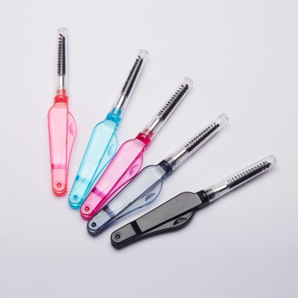 Multi-Colored Portable Dual-Ended Eyelash Brushes & Combs – Craft Defined Lash Looks - Image 2
