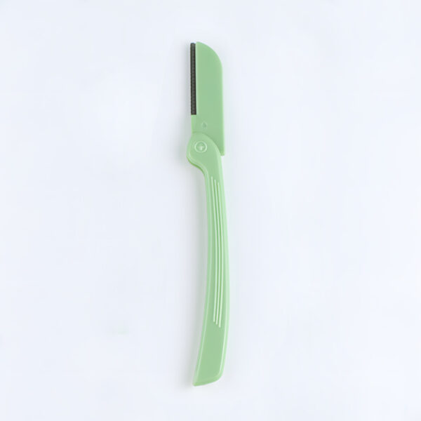 Light Green Eyebrow Trimmer, Comfortable Grip, Precise Eyebrow Trimming, Easy To Shape Perfect Eyebrows - Image 6