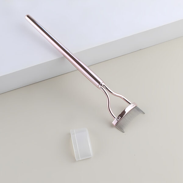 Exquisite Electroplated Eyelash Comb, Comb To Curl And Make Your Eyes Charming