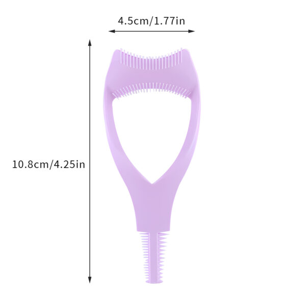 Purple Eyelash Assistant - Anti-Staining Combing, Precise And Charming Eye Makeup - Image 3