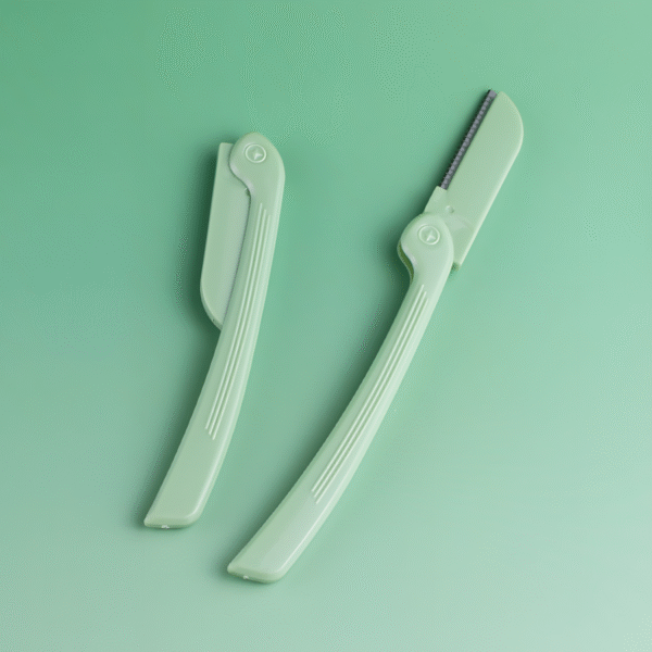 Light Green Eyebrow Trimmer, Comfortable Grip, Precise Eyebrow Trimming, Easy To Shape Perfect Eyebrows