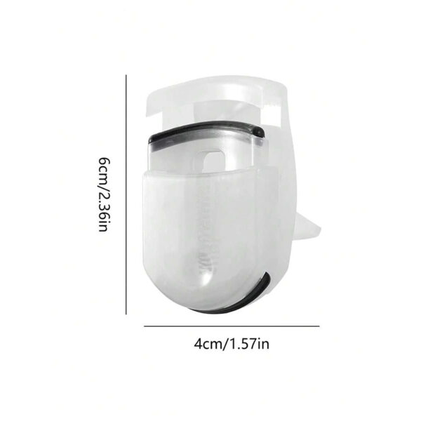 Transparent White Eyelash Curling Tool, Easily Create Charming Curled Eyelashes - Image 5