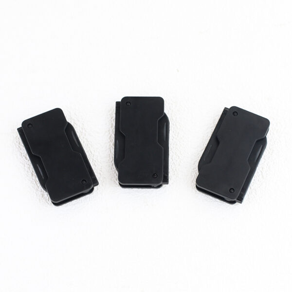 Sleek Black Multifunctional Folding Comb - Blade: Your Ultimate Grooming Companion - Image 6