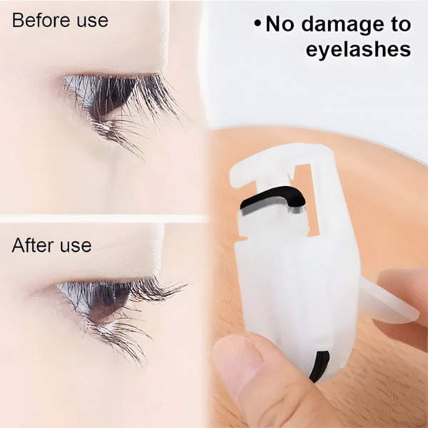 Transparent White Eyelash Curling Tool, Easily Create Charming Curled Eyelashes - Image 7