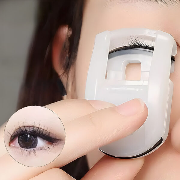 Transparent White Eyelash Curling Tool, Easily Create Charming Curled Eyelashes - Image 2